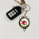 Clan Primrose Tartan Crest Keychain UZ79 Clan Primrose Tartan Today